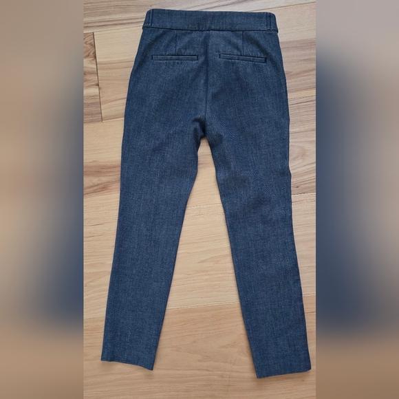 00P LOFT The Skinny Dark Blue Denim Business Pants - Picture 2 of 7
